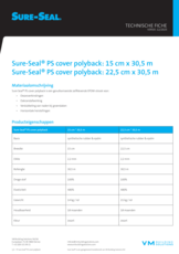 Sure-Seal PS Cover polyback - TF